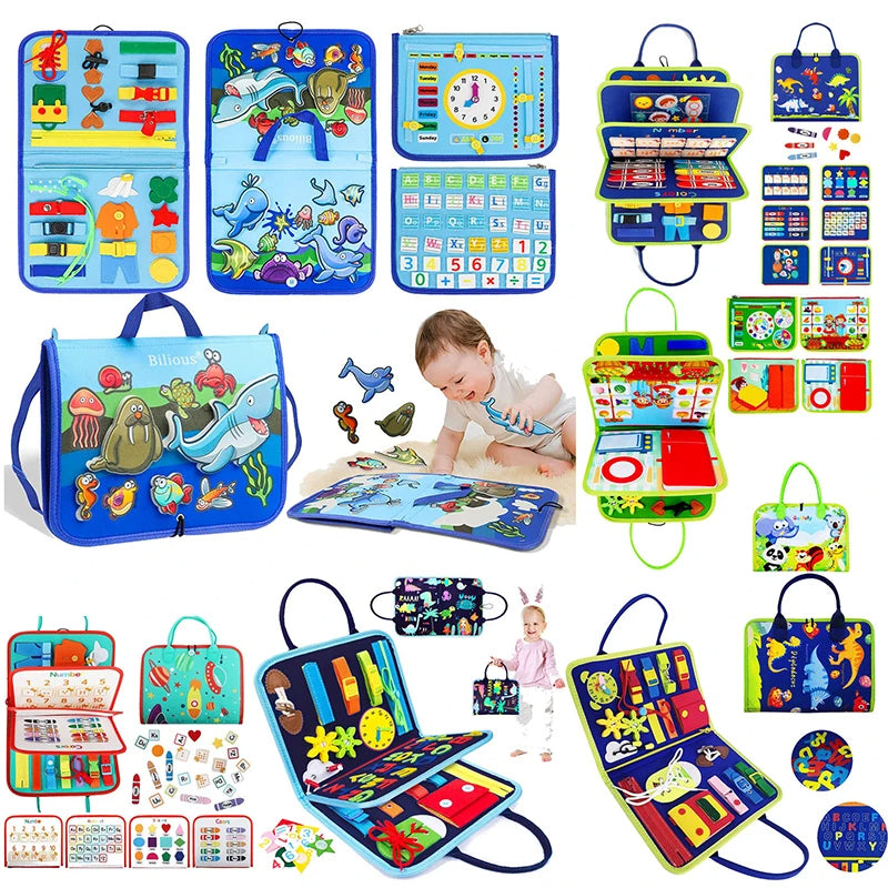 BrightMind™ Montessori Busy Board
