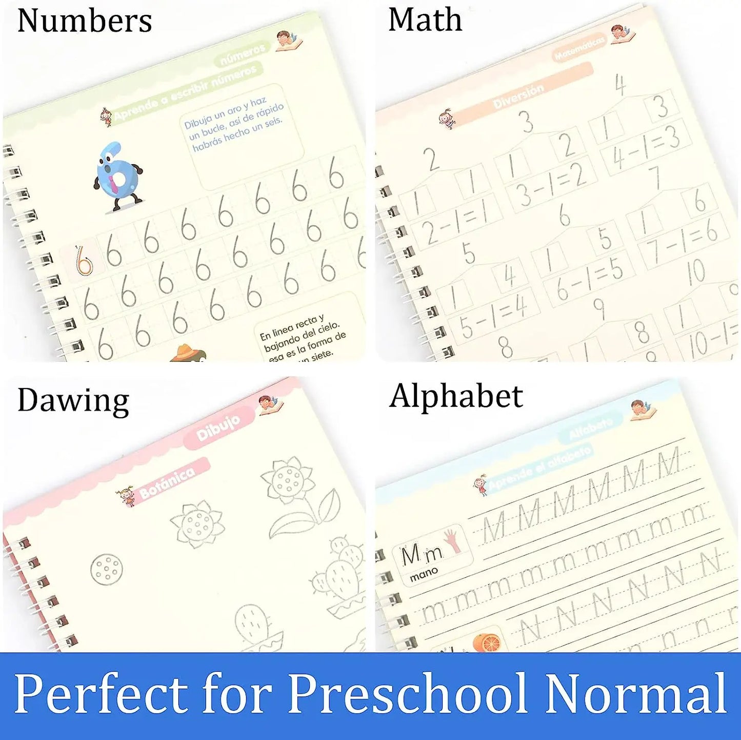 MagicWrite™ Practice Copybook Set
