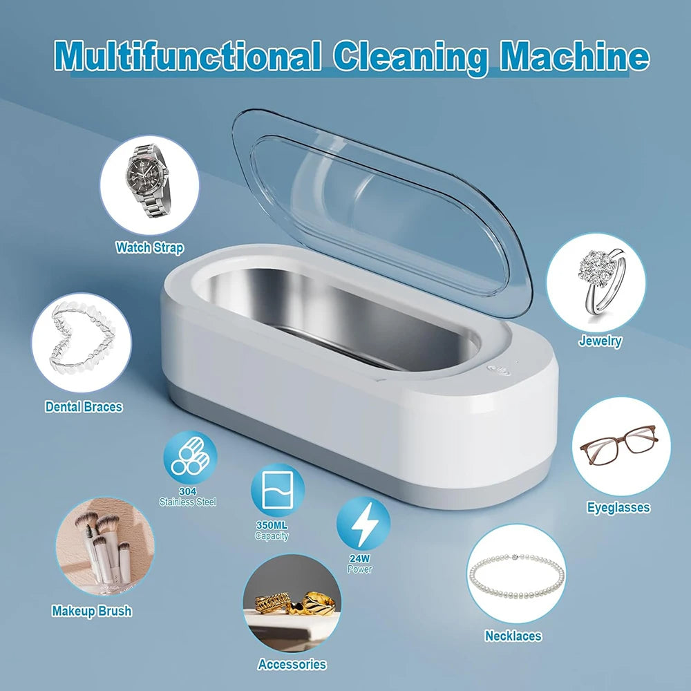 GleamWave™ Ultrasonic Jewelry Cleaner