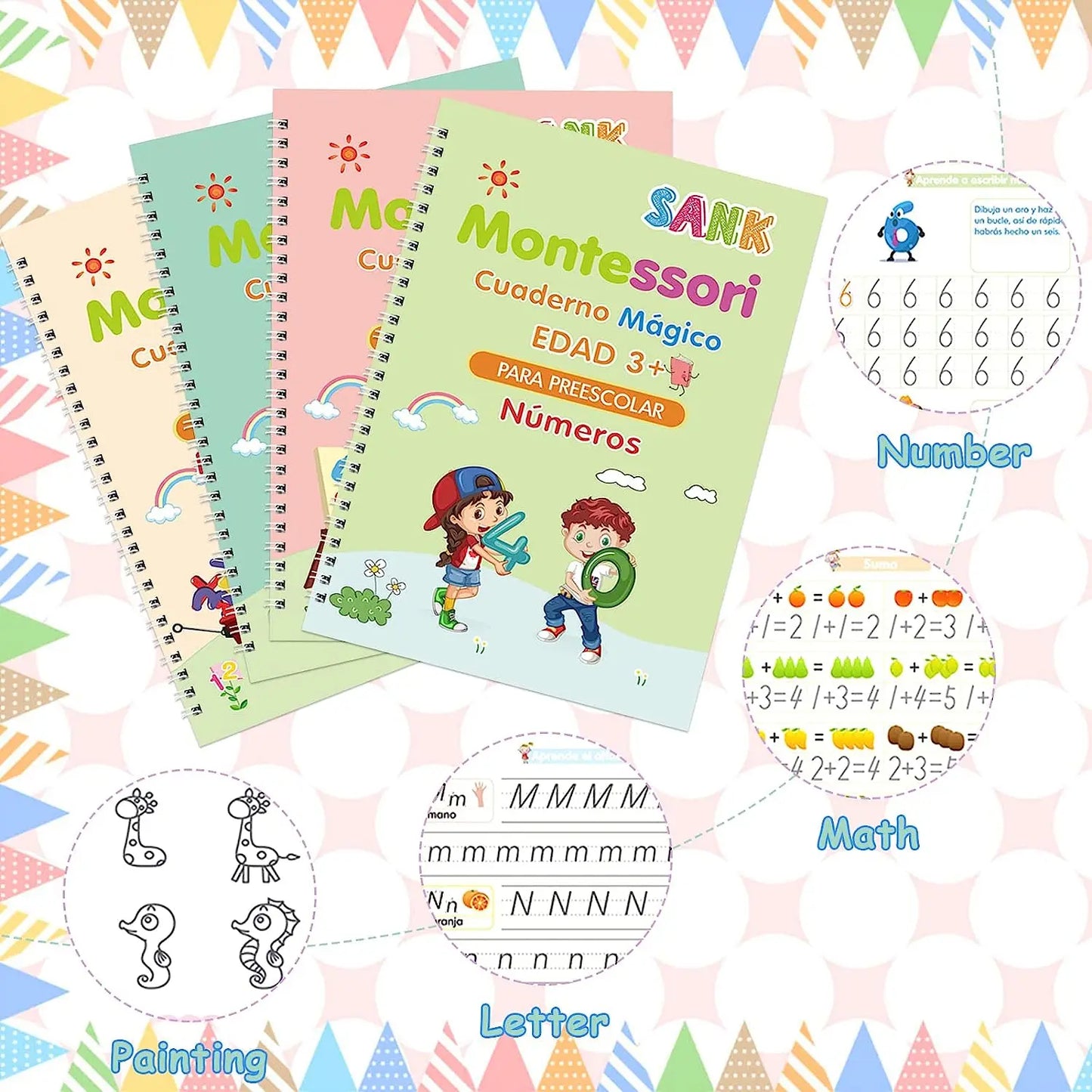 MagicWrite™ Practice Copybook Set