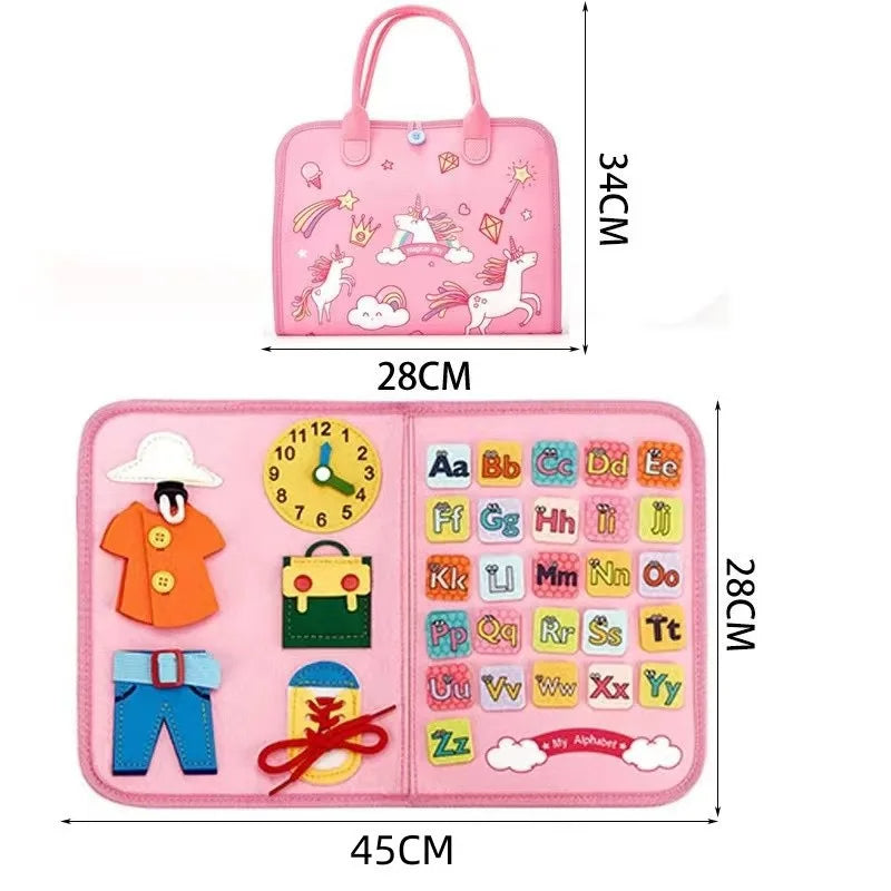 BrightMind™ Montessori Busy Board