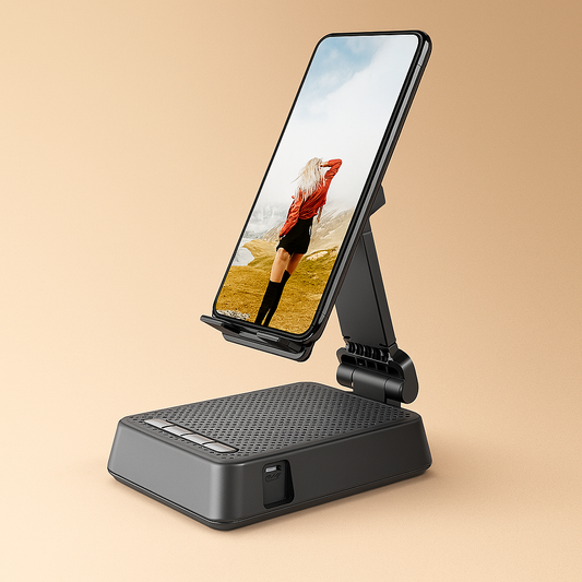 SonicGrip™ 2-in-1 Phone Holder & Bluetooth Speaker