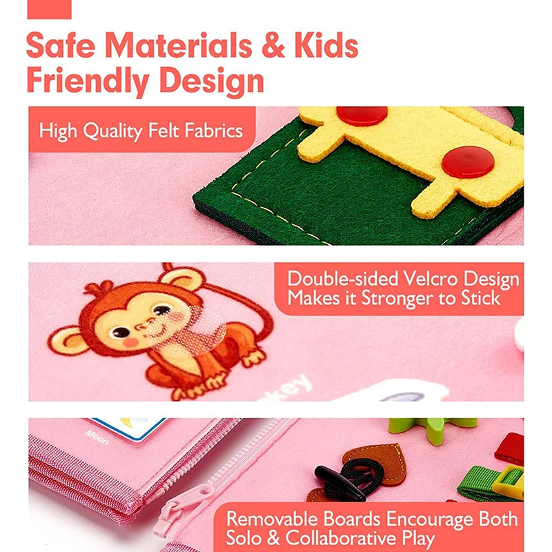 BrightMind™ Montessori Busy Board