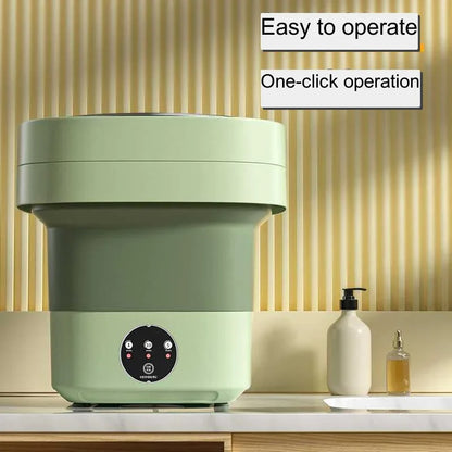 SwiftWash™ Foldable Mini Laundry Machine