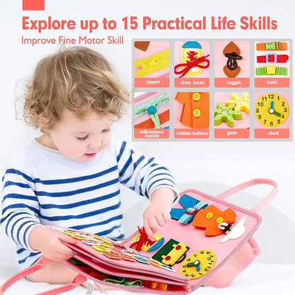 BrightMind™ Montessori Busy Board