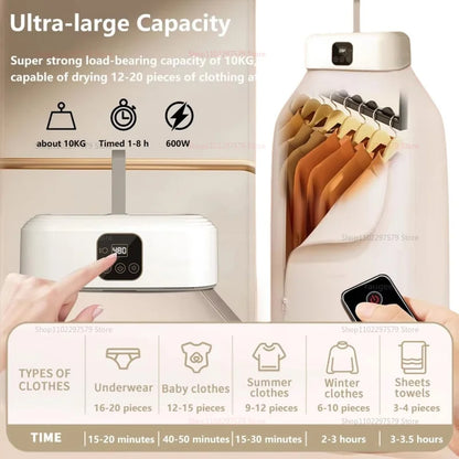AirDry™ Portable Clothes Hanger & Dryer