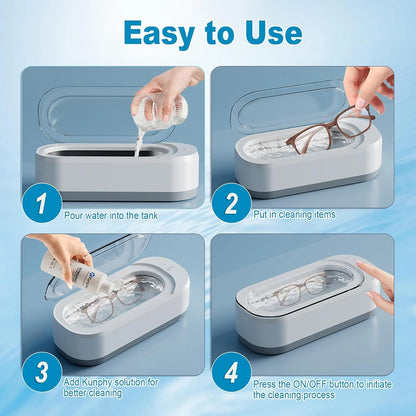 GleamWave™ Ultrasonic Jewelry Cleaner