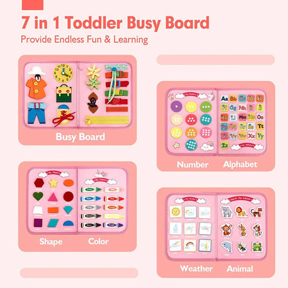 BrightMind™ Montessori Busy Board