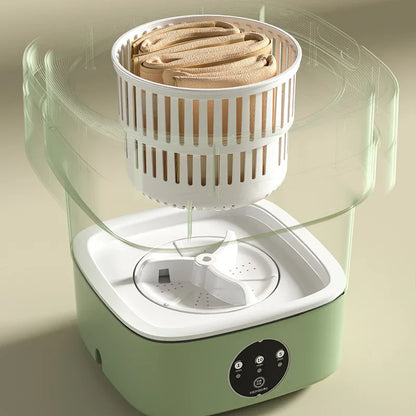 SwiftWash™ Foldable Mini Laundry Machine