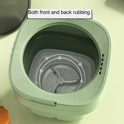 SwiftWash™ Foldable Mini Laundry Machine